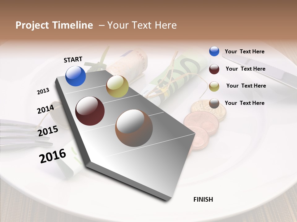Assistance White Background Hold PowerPoint Template