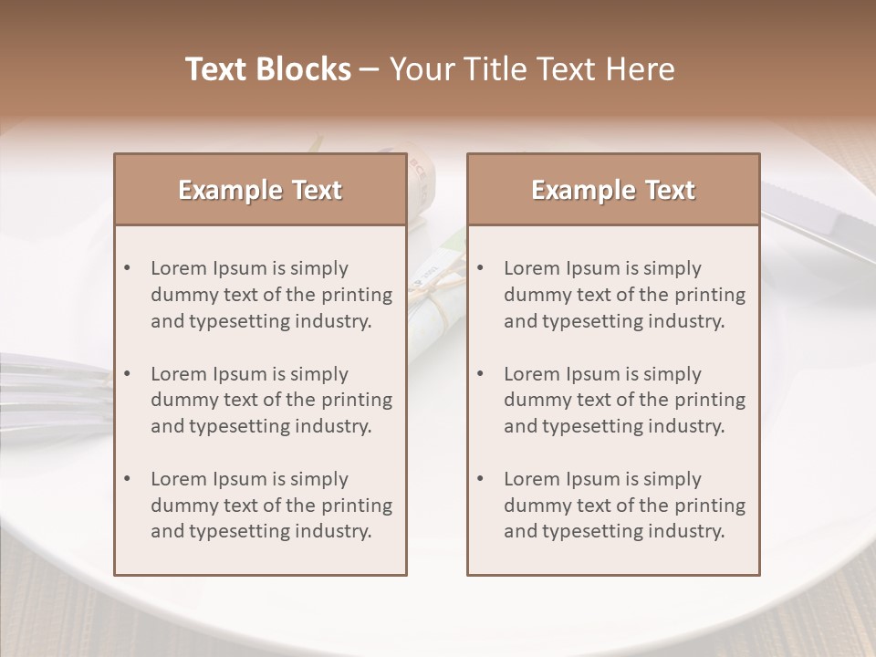 Assistance White Background Hold PowerPoint Template