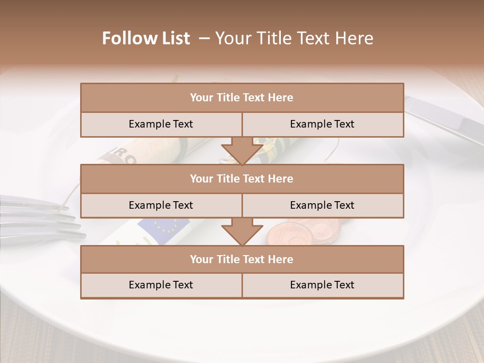 Assistance White Background Hold PowerPoint Template