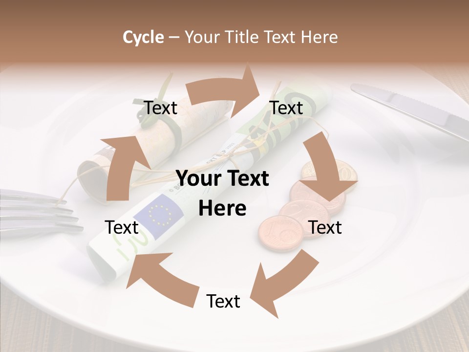 Assistance White Background Hold PowerPoint Template