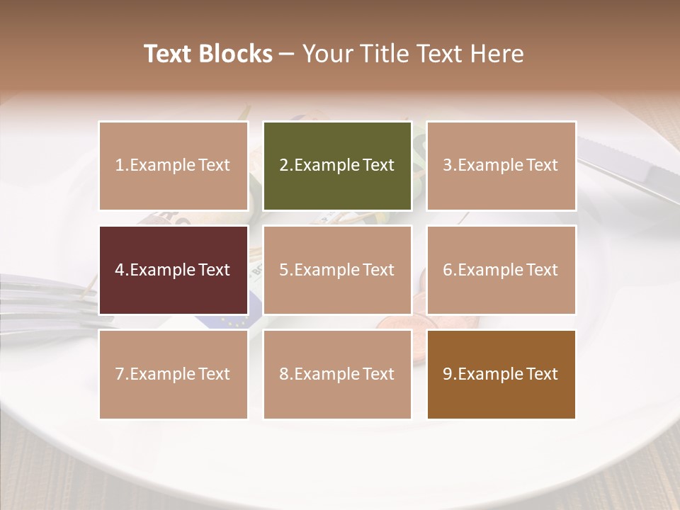 Assistance White Background Hold PowerPoint Template