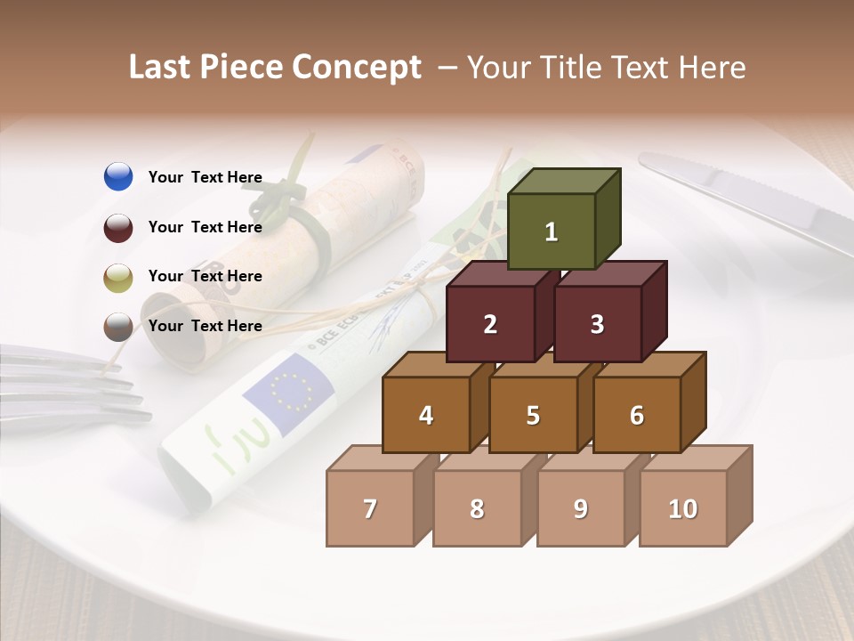 Assistance White Background Hold PowerPoint Template