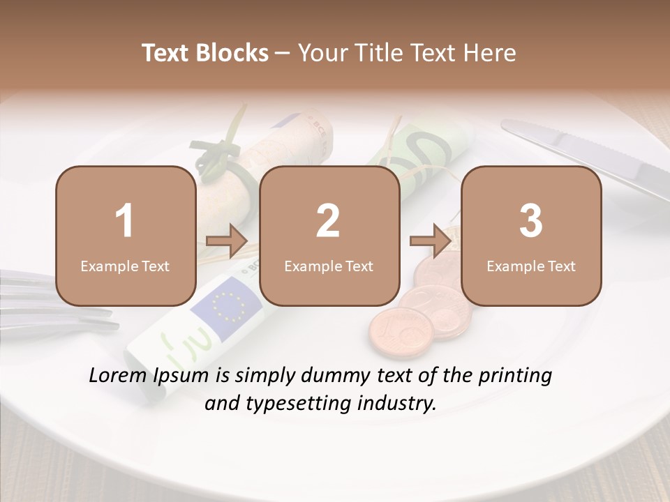Assistance White Background Hold PowerPoint Template