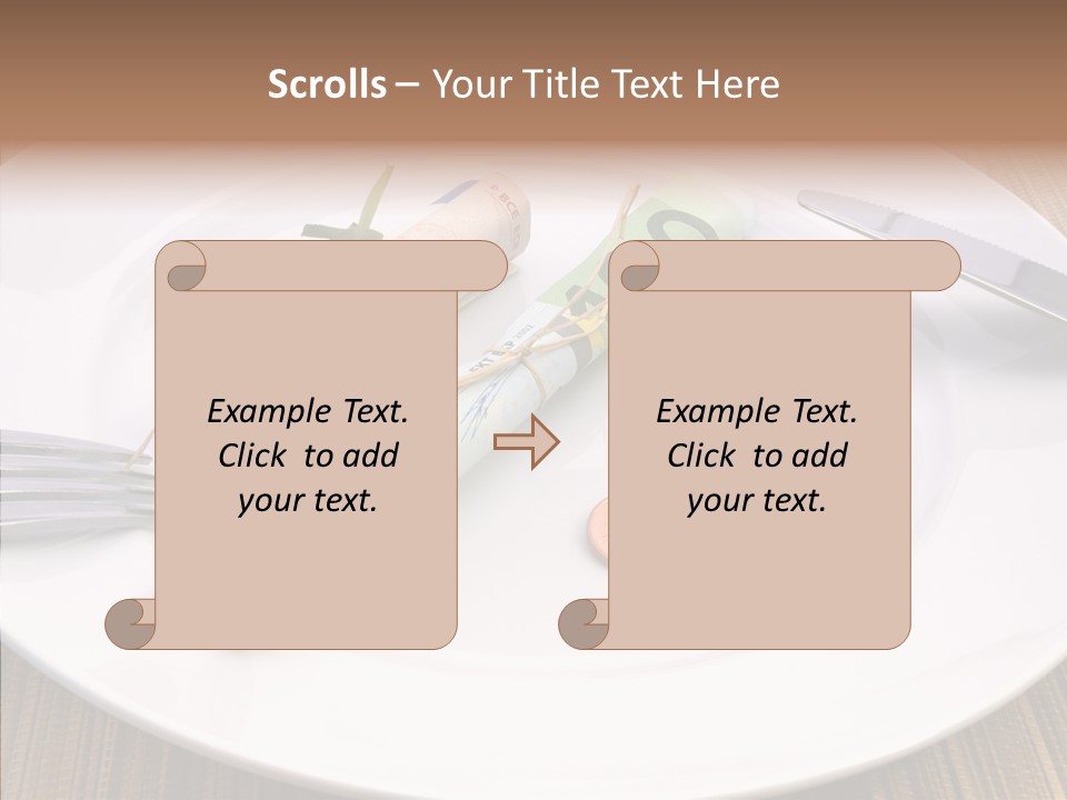 Assistance White Background Hold PowerPoint Template