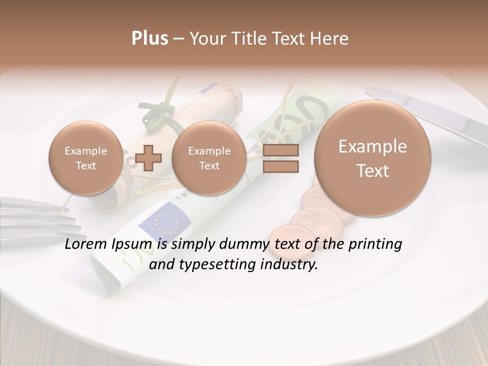 Assistance White Background Hold PowerPoint Template