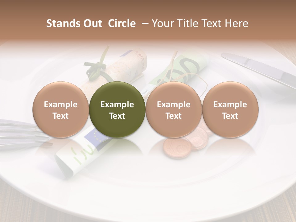 Assistance White Background Hold PowerPoint Template