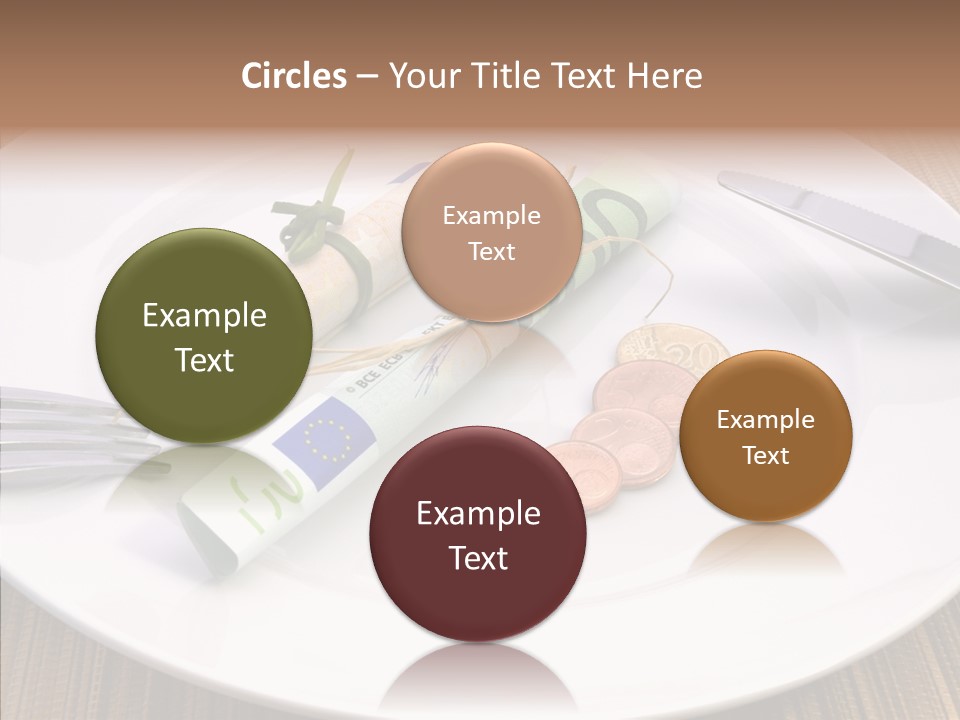 Assistance White Background Hold PowerPoint Template