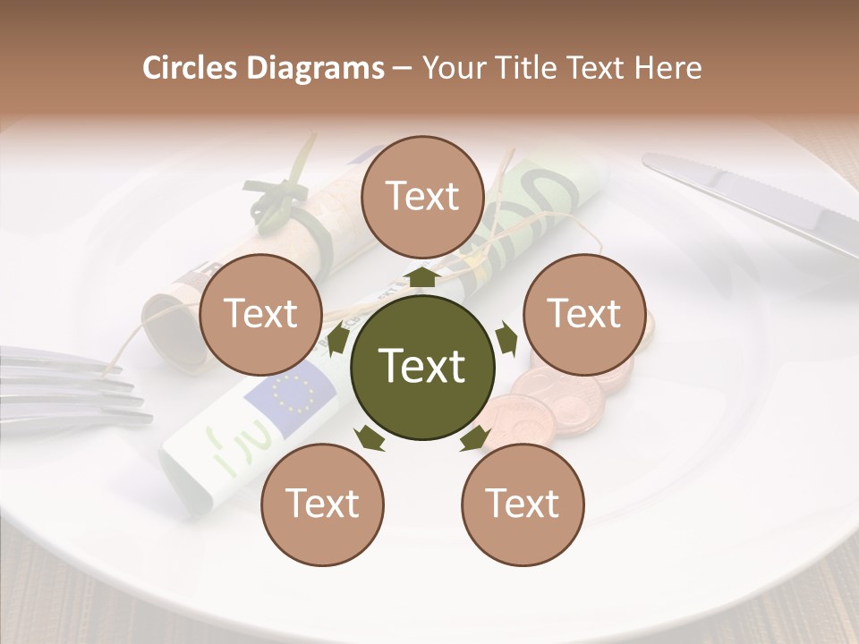 Assistance White Background Hold PowerPoint Template