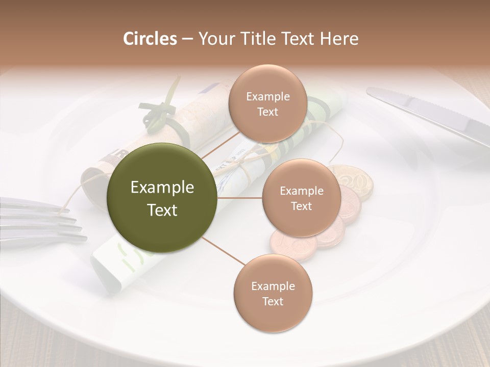 Assistance White Background Hold PowerPoint Template