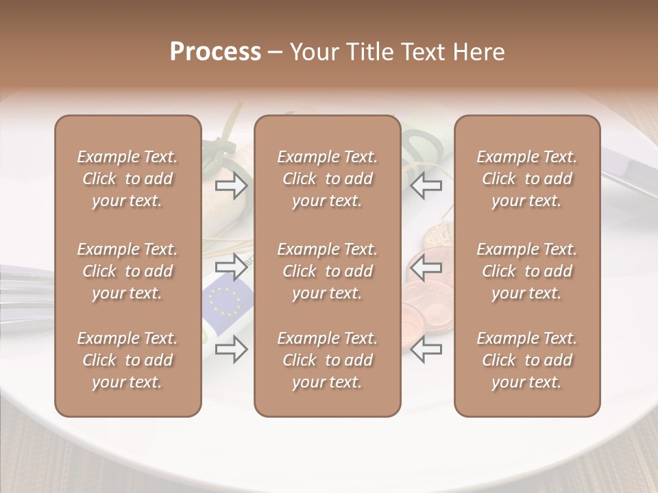 Assistance White Background Hold PowerPoint Template