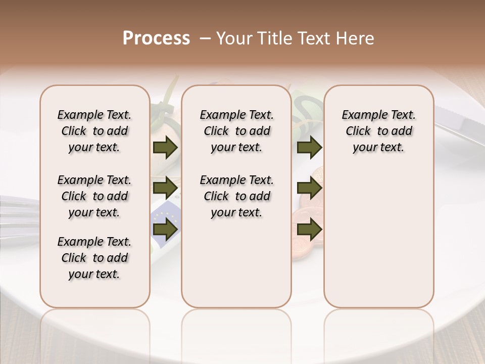 Assistance White Background Hold PowerPoint Template