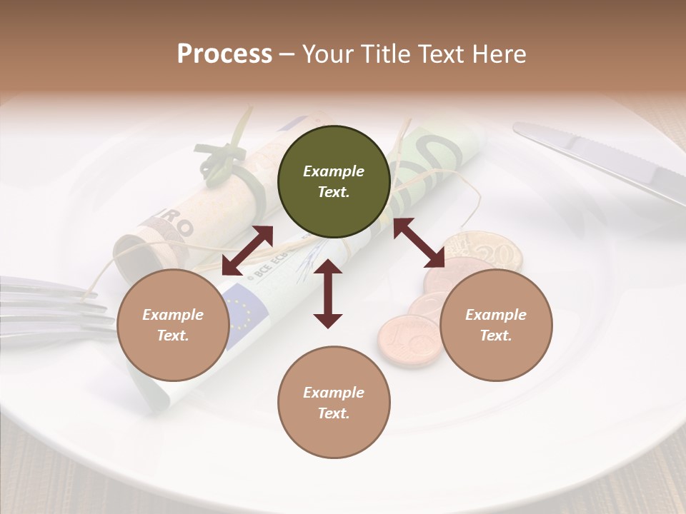 Assistance White Background Hold PowerPoint Template