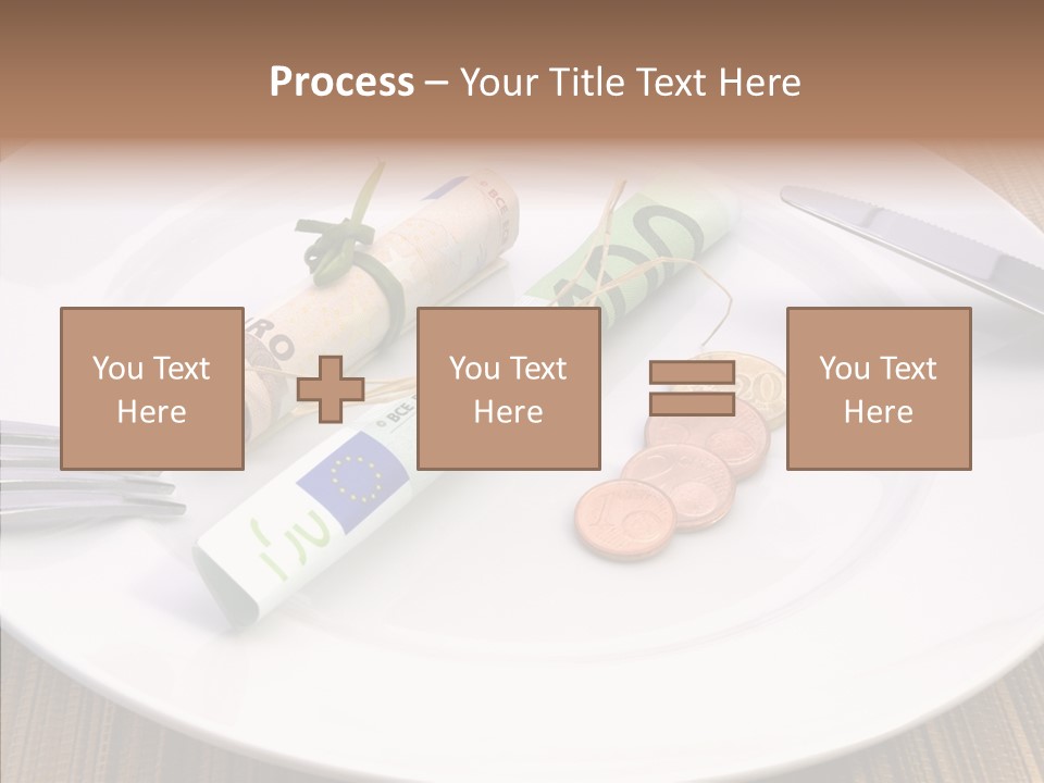 Assistance White Background Hold PowerPoint Template