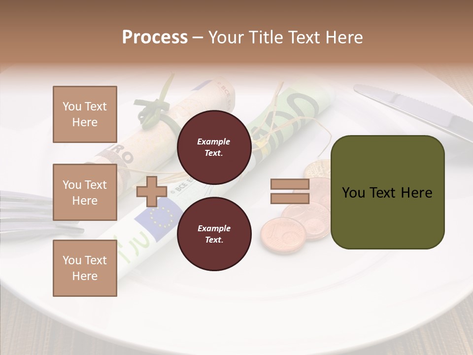 Assistance White Background Hold PowerPoint Template