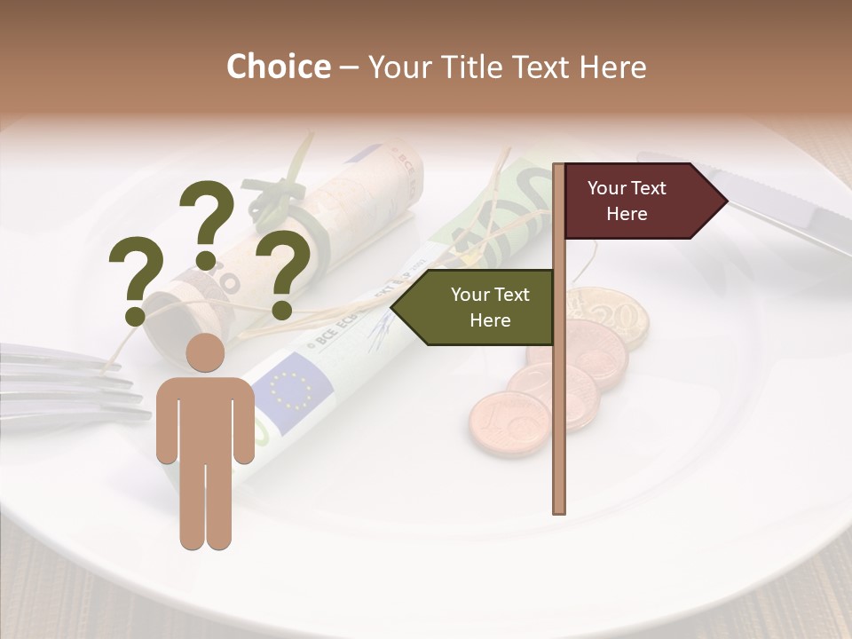 Assistance White Background Hold PowerPoint Template