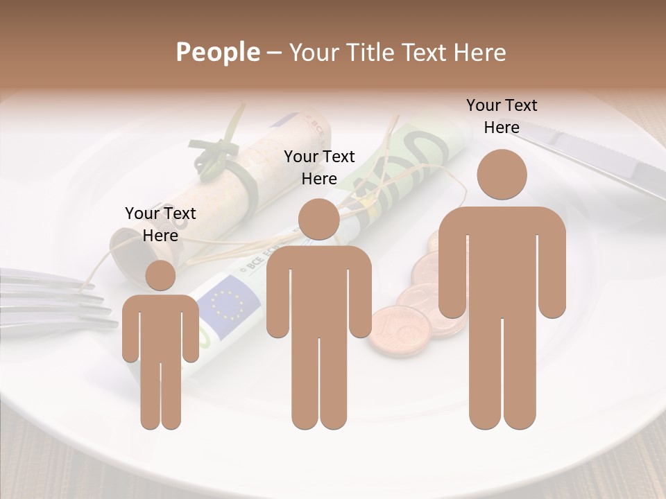 Assistance White Background Hold PowerPoint Template