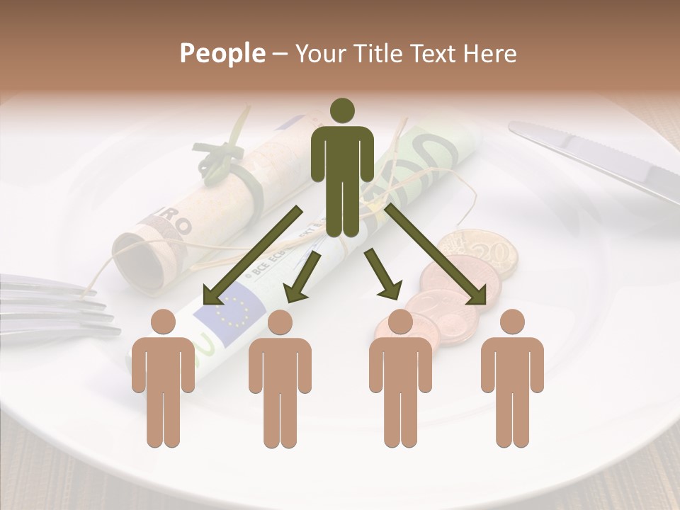 Assistance White Background Hold PowerPoint Template