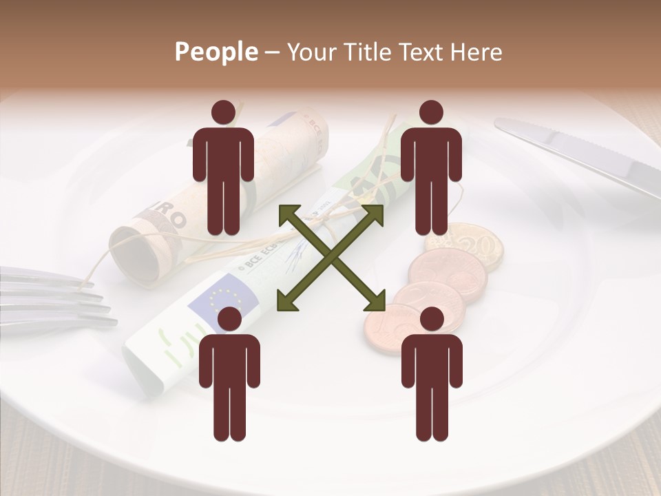 Assistance White Background Hold PowerPoint Template