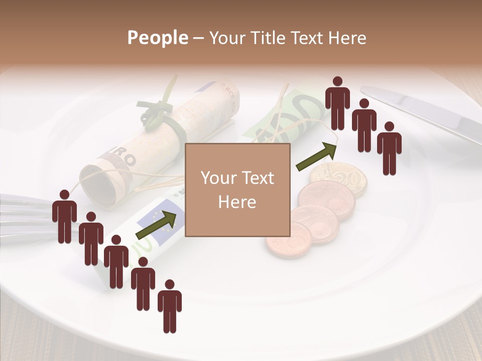 Assistance White Background Hold PowerPoint Template