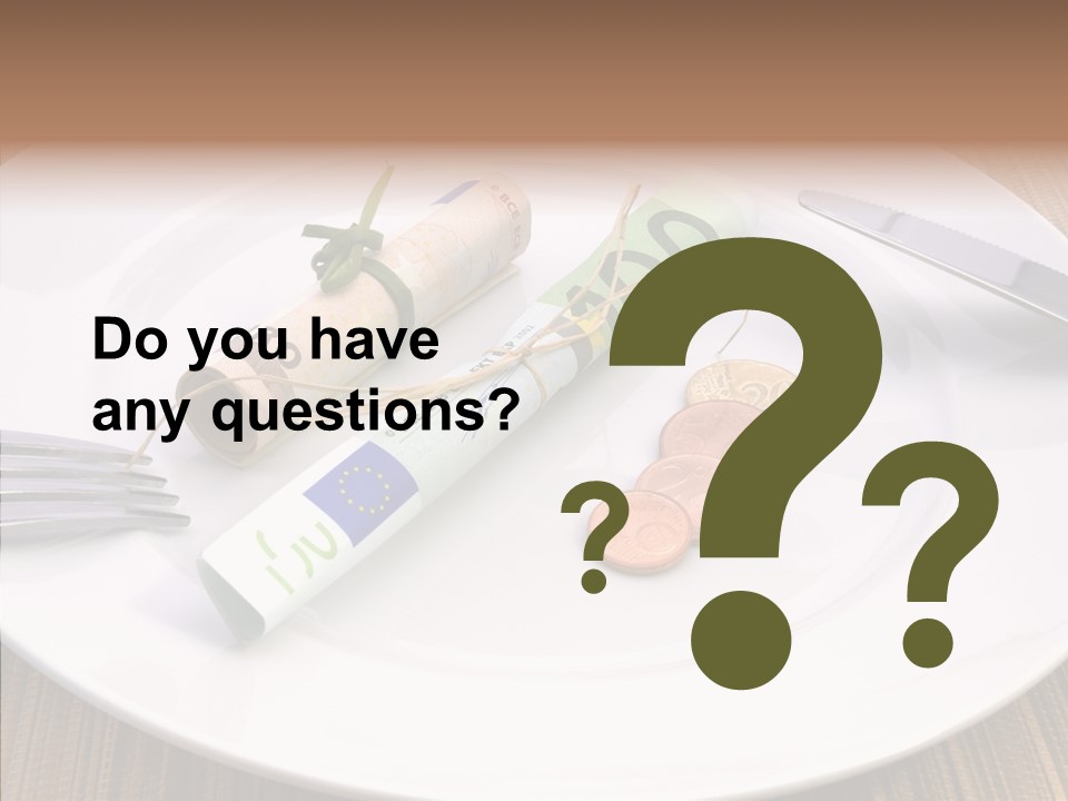 Assistance White Background Hold PowerPoint Template