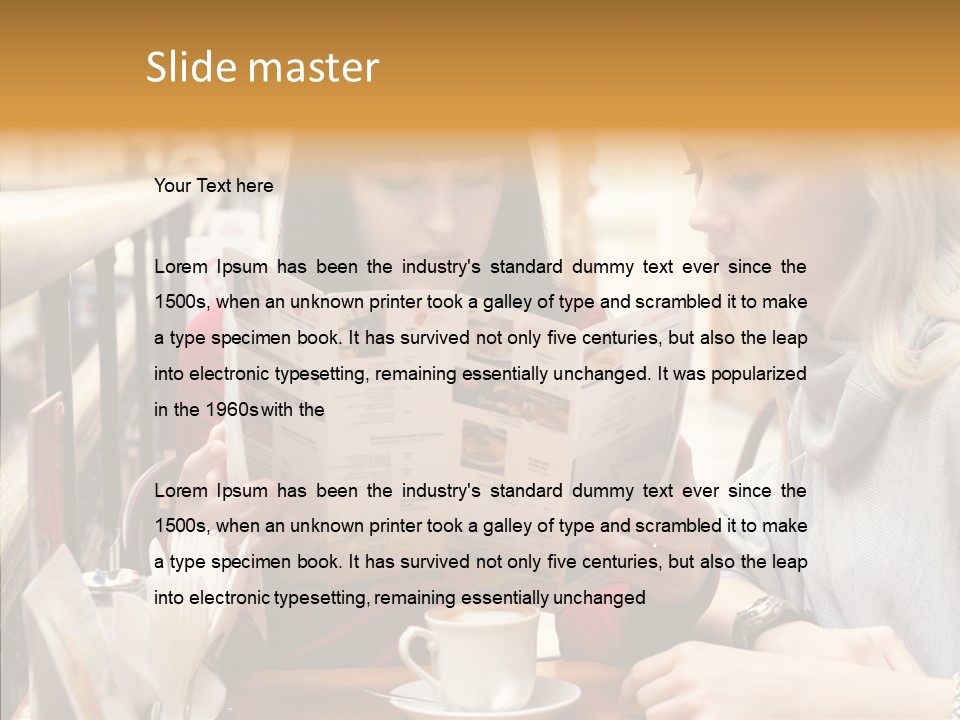 Assistance Women Holding Hands PowerPoint Template