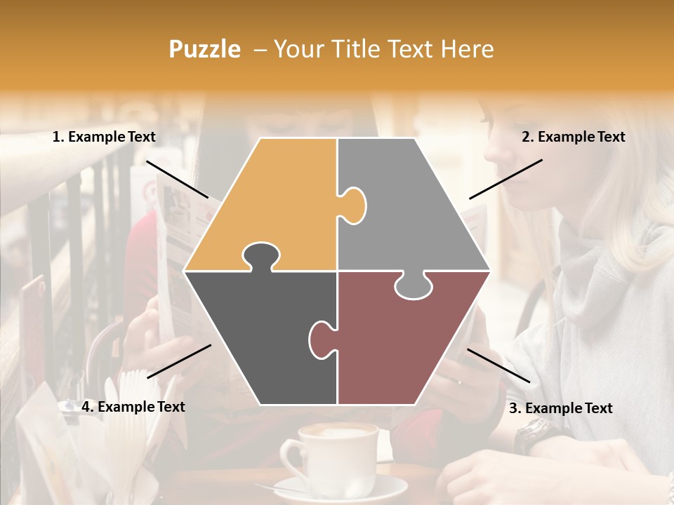 Assistance Women Holding Hands PowerPoint Template