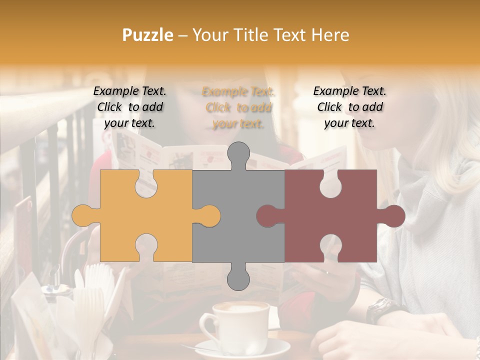 Assistance Women Holding Hands PowerPoint Template