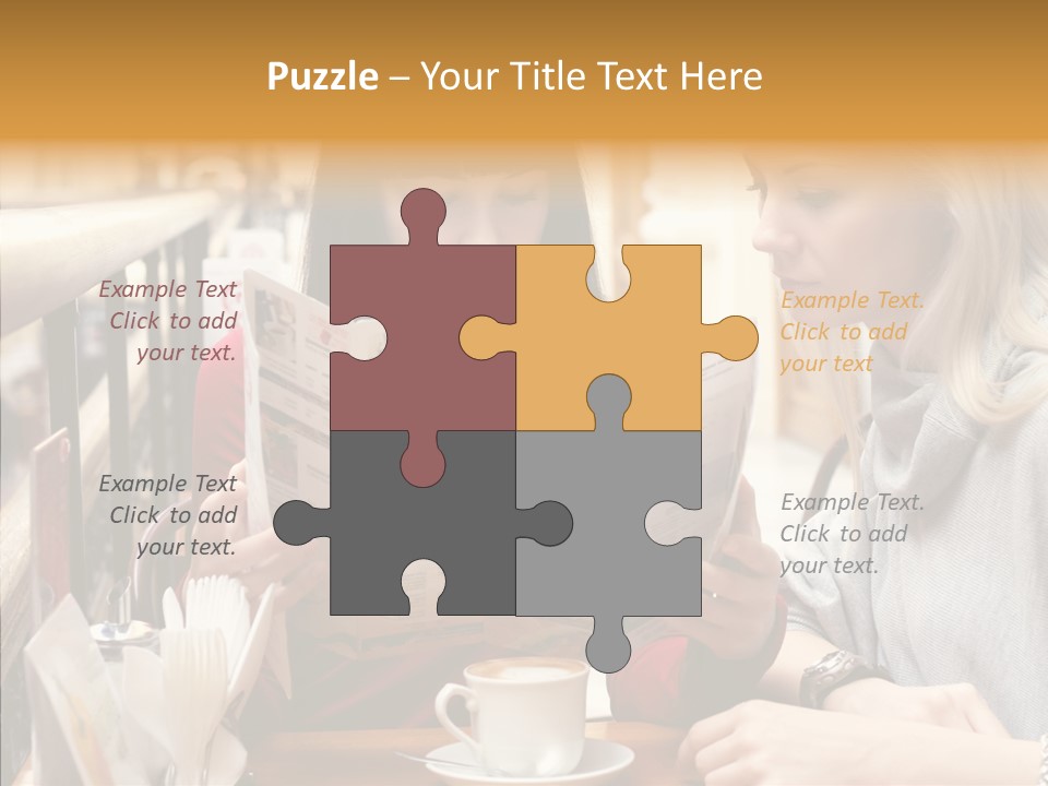 Assistance Women Holding Hands PowerPoint Template