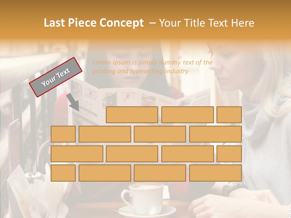 Assistance Women Holding Hands PowerPoint Template
