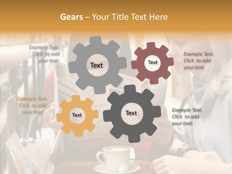 Assistance Women Holding Hands PowerPoint Template