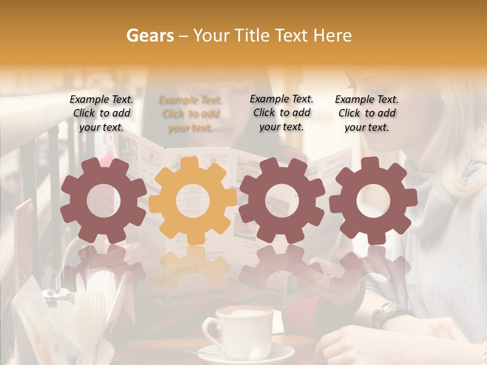 Assistance Women Holding Hands PowerPoint Template