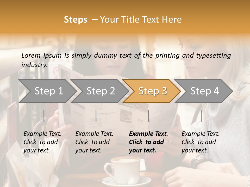 Assistance Women Holding Hands PowerPoint Template