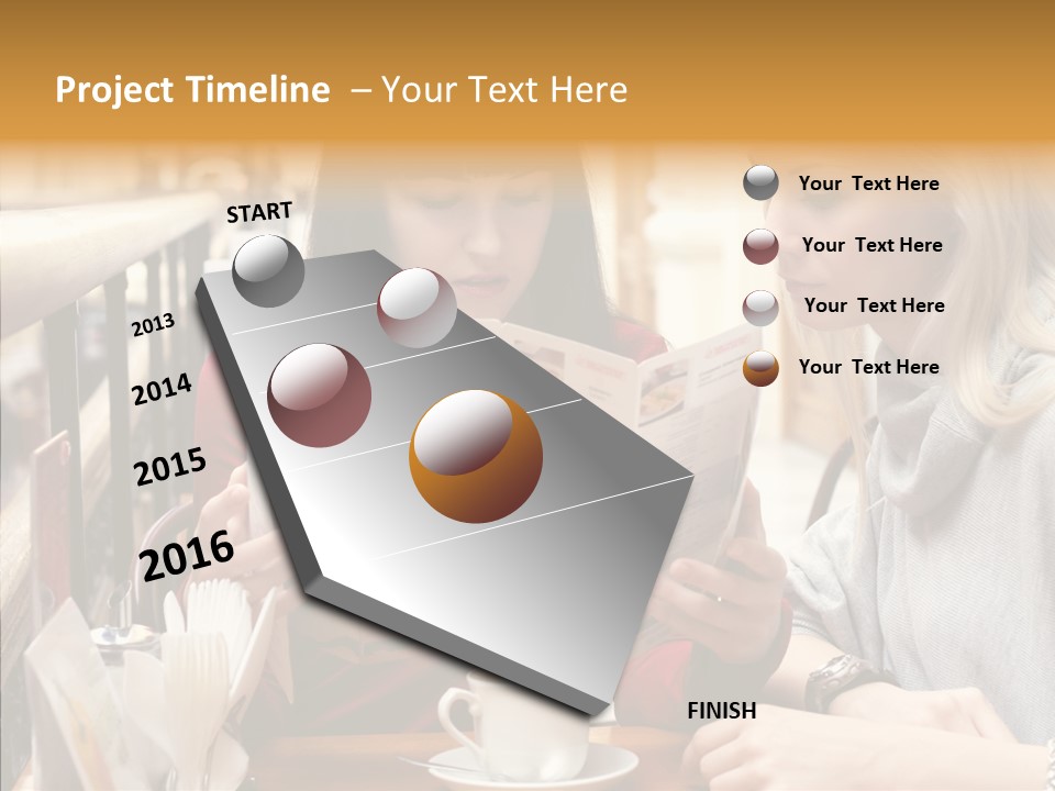 Assistance Women Holding Hands PowerPoint Template