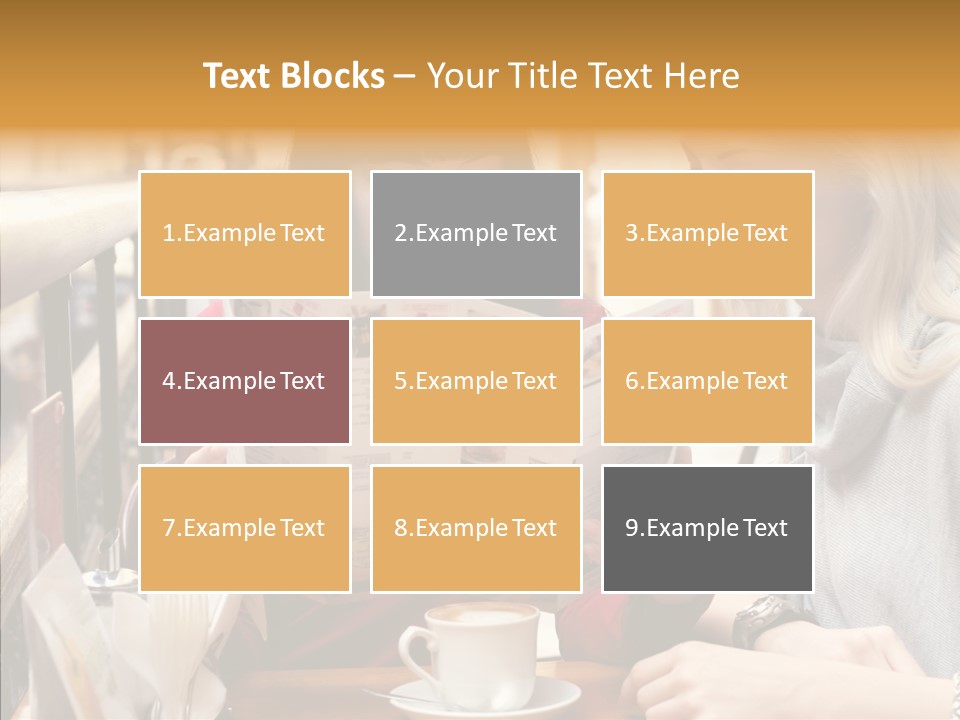 Assistance Women Holding Hands PowerPoint Template