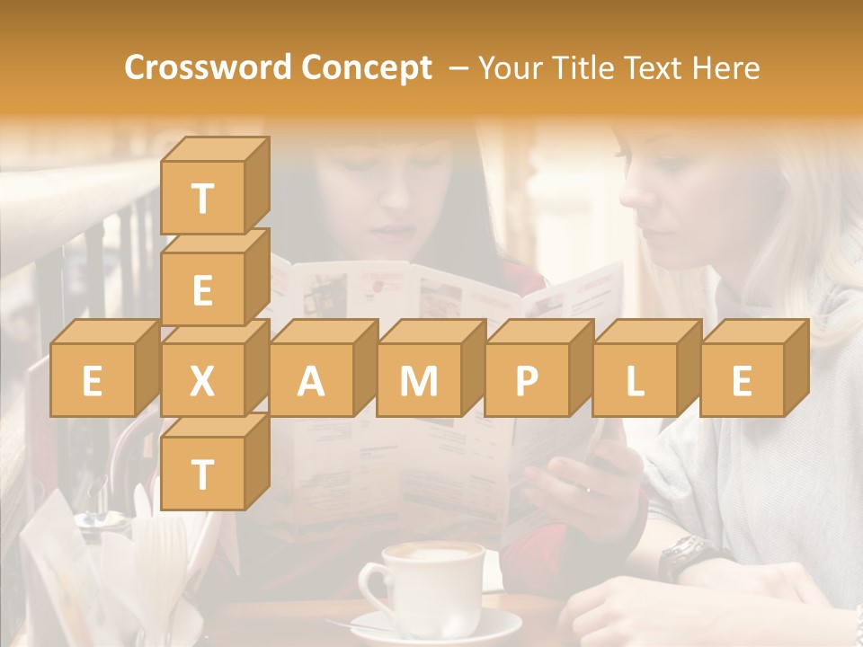 Assistance Women Holding Hands PowerPoint Template