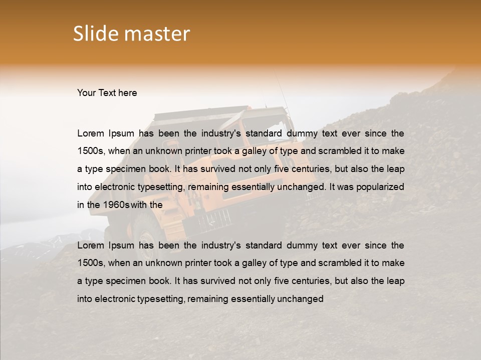 Female White Background Close Up PowerPoint Template