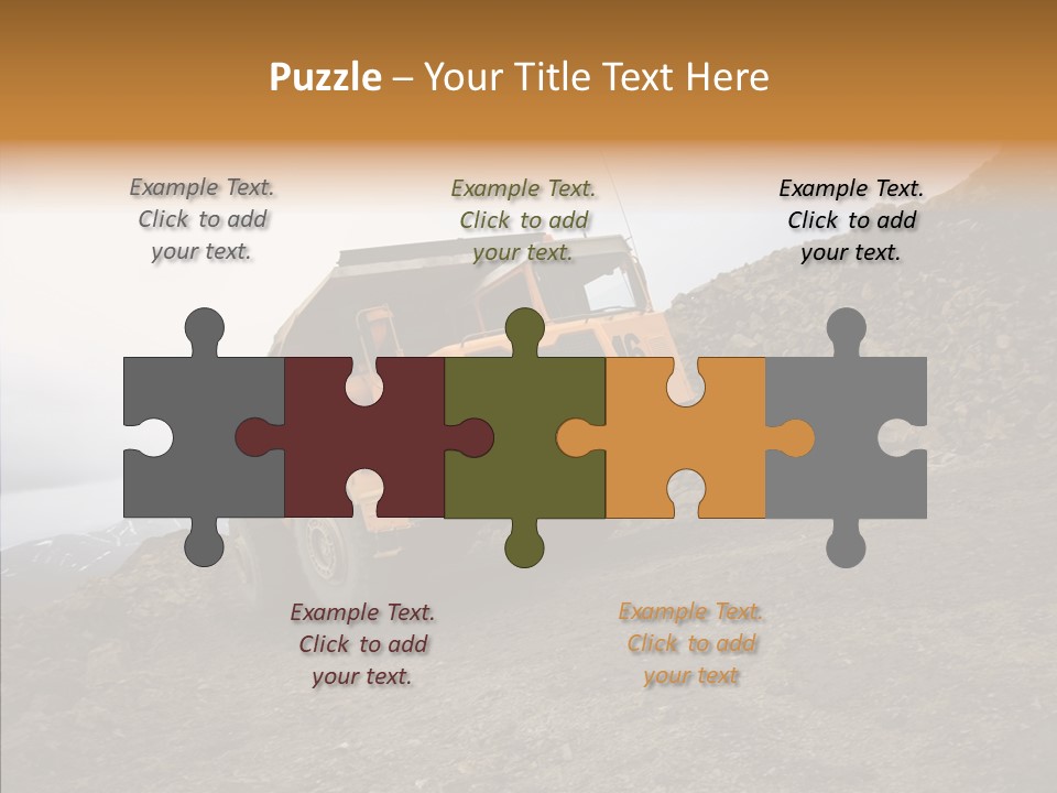 Female White Background Close Up PowerPoint Template