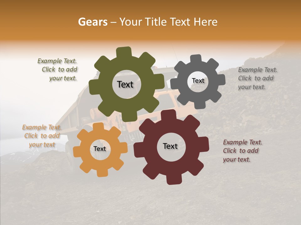 Female White Background Close Up PowerPoint Template