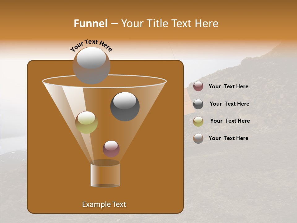 Female White Background Close Up PowerPoint Template