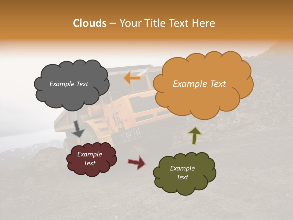 Female White Background Close Up PowerPoint Template