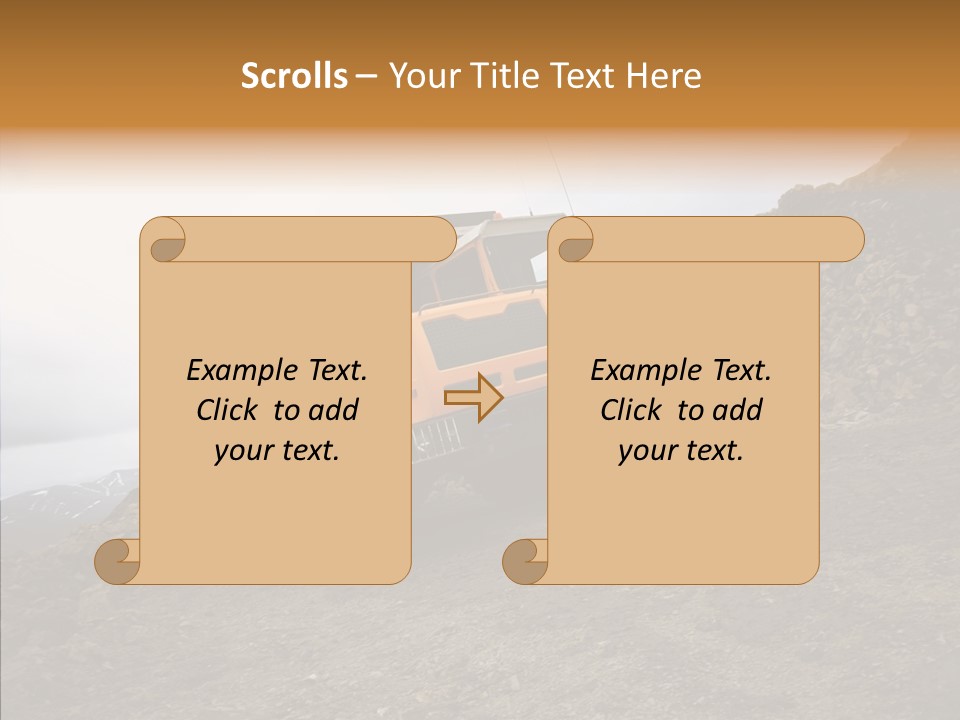 Female White Background Close Up PowerPoint Template