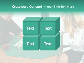 Human Women Senior PowerPoint Template