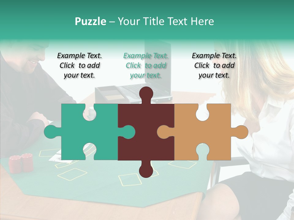 Human Women Senior PowerPoint Template