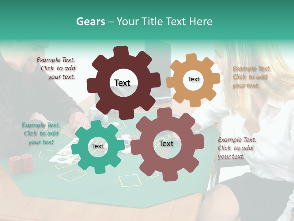 Human Women Senior PowerPoint Template