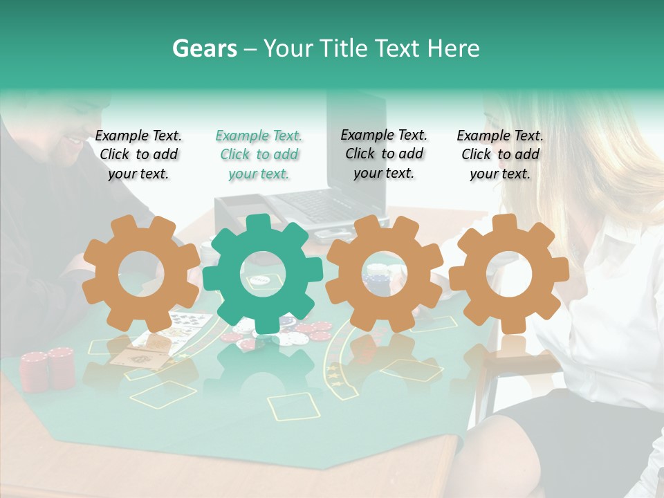 Human Women Senior PowerPoint Template