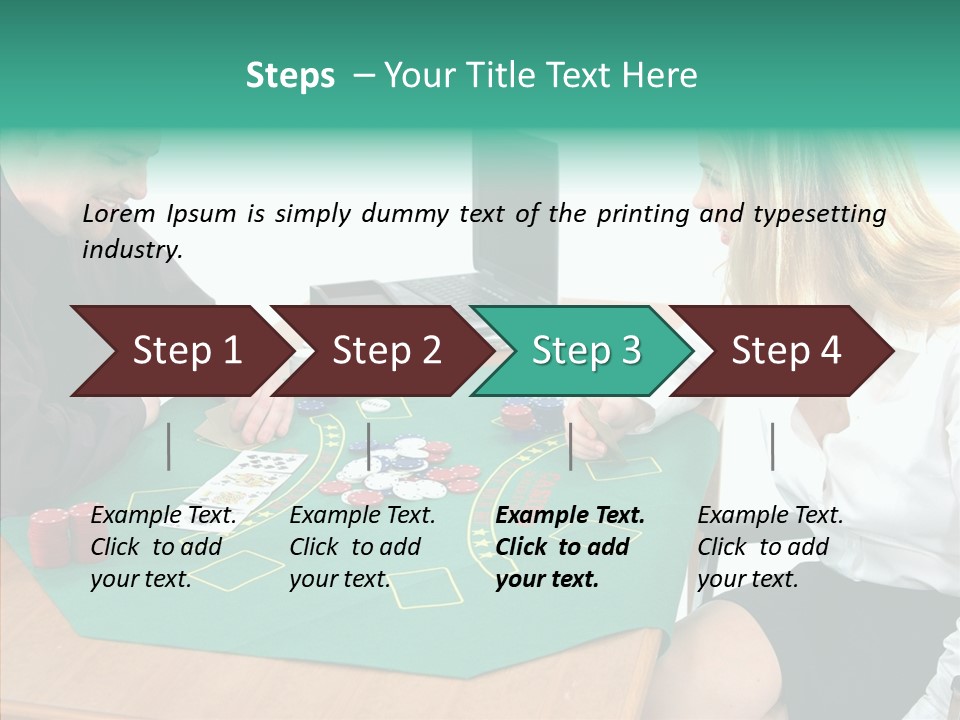 Human Women Senior PowerPoint Template