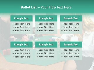 Human Women Senior PowerPoint Template