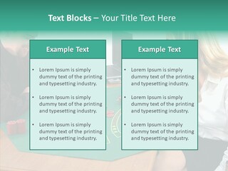 Human Women Senior PowerPoint Template