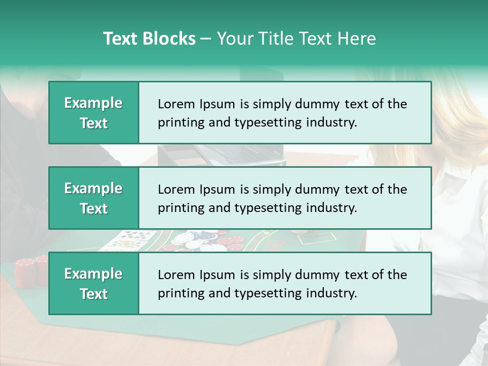 Human Women Senior PowerPoint Template