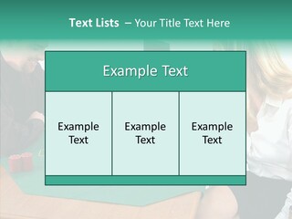Human Women Senior PowerPoint Template